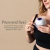 imageLansinoh Discreet Duo Wearable Breast Pump Hands Free Breast Pump 4 Pumping Modes 9 Levels Hospital Strength Suction LED Display LeakResistant Design 2 Breast Flange Sizes Included 24mm ampamp 21mmDiscreetDuo Wearable Pump