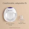 imageLansinoh Discreet Duo Wearable Breast Pump Hands Free Breast Pump 4 Pumping Modes 9 Levels Hospital Strength Suction LED Display LeakResistant Design 2 Breast Flange Sizes Included 24mm ampamp 21mmDiscreetDuo Wearable Pump