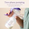 imageLansinoh Every Drop Counts Gift Set Includes Manual Breast Pump and 200ct Breastmilk Storage Bags Breastfeeding Essentials Fast Freeze ampamp Thaw Breast Milk Bags Superior Strength 6ozManual Breast Pump  Storage Bags 200ct