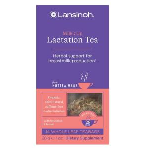 imageLansinoh  HotTea Mama Final Push Tea Red Raspberry Leaf Tea for Labor and Delivery Prep Raspberry Leaf Tea with Peppermint Caffeinefree SugarFree Pregnancy Must Haves Includes 14 Tea SachetsMilks Up