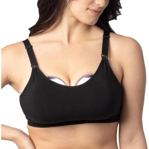 imageLansinoh Kindred Bravely Nursing Bra for Breastfeeding Comfortable ampamp Supportive Sizes Fit from 28B  44IBlack