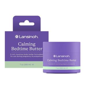 imageLansinoh Magnesium Bedtime Butter Body Lotion for Pregnant Moms Calm Magnesium Lotion for Aching Muscles Lotion for Women ampamp Soothing Massage Promote Relaxation Help Ease Cramps 7 oz