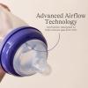 imageLansinoh AntiColic Glass Baby Bottles 5 Ounces 4 Count Bottles for Feeding Baby Essentials Includes 4 Slow Flow Nipples Size S5 Ounce 4 Pack