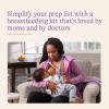 imageLansinoh Youve Got This Breastfeeding Essentials Kit for New Moms 77Piece Gift Set with Nursing Pads Breastmilk Storage Bags Nipple Cream Hot ampamp Cold Therapy Packs and Silicone Breast PumpEssential Set